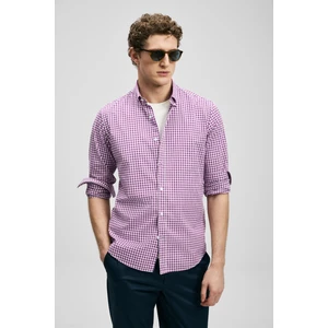 Marco Erkek Basic Gömlek Regular Fit Mor