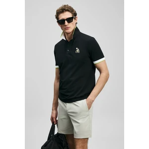 Zane Smart Erkek Polo Tişört Siyah