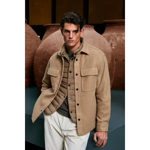 Andre Erkek Örme Ceket Deve Tüyü