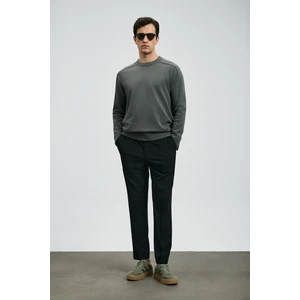 Sımon Smart Erkek Chino Pantolon Slim Fit Siyah