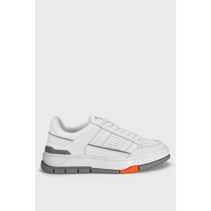 Edwın Erkek Deri Sneaker Ayakkabı Beyaz