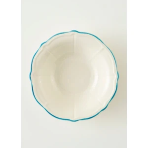 Bella Maison Mabel Stoneware Salata Kasesi Mavi (25 Cm)