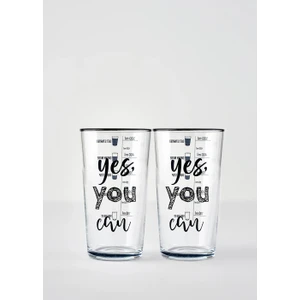 Bella Maison Fit Meşrubat Bardağı 2'li Siyah (570 Cc)