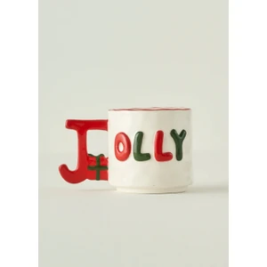 Bella Maison Jolly Yılbaşı Stoneware Kupa (360 cc)