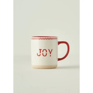 Bella Maison Joy Yılbaşı Stoneware Kupa Kırmızı (470 cc)