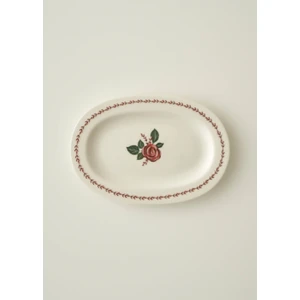 Rose Porselen Sunum Tabağı (25 Cm)