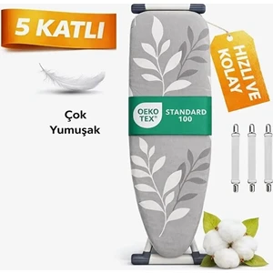 5 Katlı Gerdirme Aparatlı Ütü Masası Kılıfı