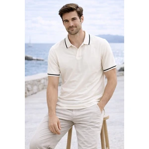 Slim Fit Pamuklu Basic Kısa Kol Polo Yaka
