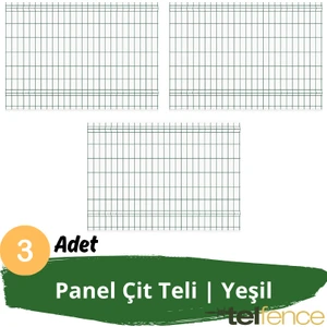 Panel Çit Teli , Bahçe Çiti , 3 Adet