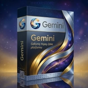 Gemini Pro 12 Aylık Kişisel Mail Daveti Dijital Lisans 1 Yıl Süreli Kullanım