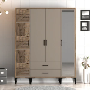 Variant Mobilya Kumsal 4 Kapılı (Ptr) Gardrop - Lidya / Atlas