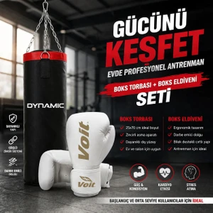 Boks ELDIVENI+DYNAMIC25 CMX70CM Boks Torbası Ikisi Birlikte
