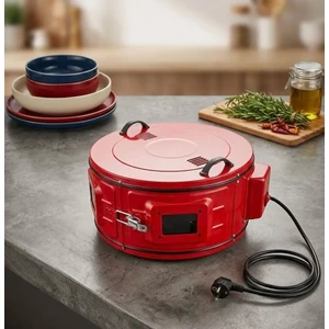 Davul Fırın Kırmız 25 Litre