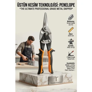 Metal Kesme Makası Penelope 715293