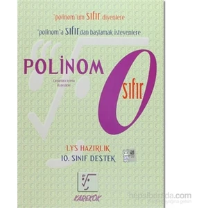 Karekök Yayıncılık Polinom Sıfır