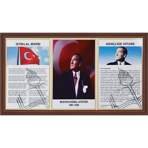 3 Lü Milli Levha Mdf Çerçeve Pan-424