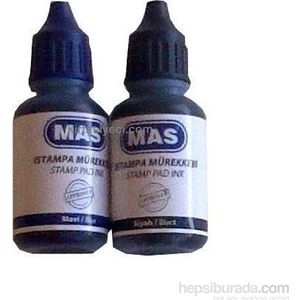 Mas 463 Istampa Mürekkebi 20 ml. Mavi 10'lu