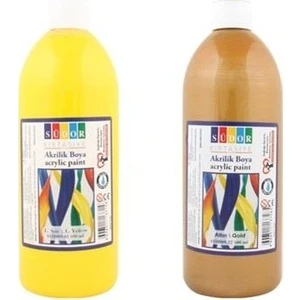 Akrilik Boya 500 ml Limon Sarı SD1009-01