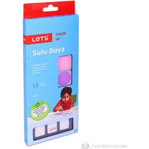 Lets L-10412 Sulu Boya 13 Renk
