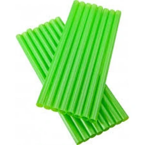 100 Adet Plastik Yeşil Pipet