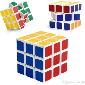 Can Oyuncak Magic Cube 1, Kalite 3 x 3 Çıkmaz Boyalı Zeka Küpü