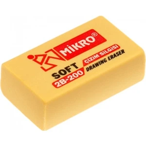 2B 200 Soft Sarı Silgi 30'lu