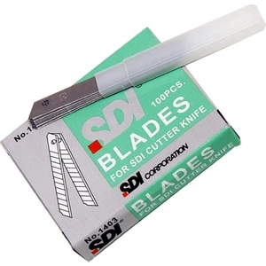 Sdi Geniş Maket Bıçağı Yedeği 10 Lu Tüp