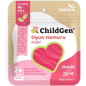 Childgen Poşet Hamur - 125 gr Pembe