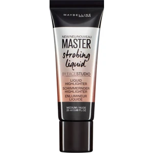Maybelline New York 200 Koyu Ton Master Strobing Likit Aydınlatıcı 25 ml Mikro İnci İçeren Formül