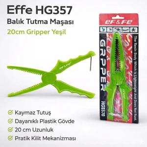 HG357 Balık Tutma Maşası 20CM Gripper Yeşil