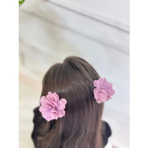 Shclothing Accessory Çiçekli Klips Toka