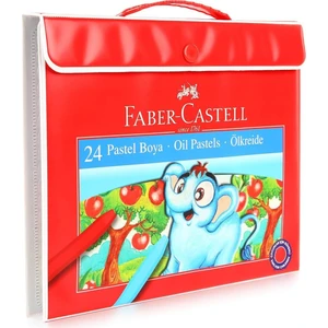Pastel Boya Plastik Çantalı 24 Renk