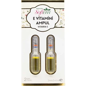 Aksu Vital E Vitamini Ampül 2x2 ml Kuru Ciltler İçin Yenileyici Etki Sağlayan E Vitamini