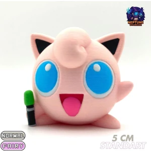 #0039 Jigglypuff Pokemon Figürü