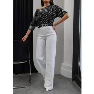 Esra Helvacı Likralı Straight Jean