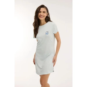 Modal  Gecelik / Buz Mavisi