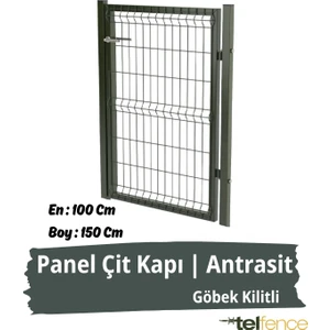 Panel Çit Kapı , Bahçe Kapısı - Göbek Kilitli