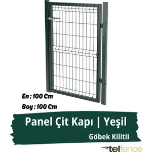 Panel Çit Kapı , Bahçe Kapısı - Göbek Kilitli