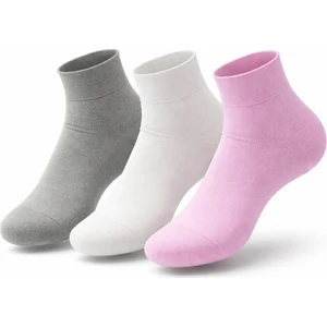 Umel Tekstil Bayan Bambu Patik Çorap 3'lü Set