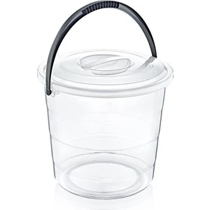 Kapaklı Kova 20 Litre Şeffaf