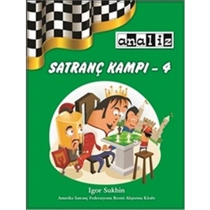 Analiz Yayınları Satranç Kampı 4 Igor Sukhin 112 Sayfa Yeni Başlayanlar İçin