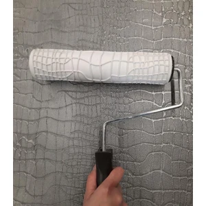 San Deco Dekoratif Rulo Crocodile Timsah Deseni Uygulama Aracı İçin Kaliteli Boya Rulosu