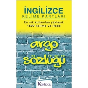 Koridor Yayıncılık Korridor Yayıncılık Argo Kelime Kartları İngilizce Türkçe 144 Sayfa Eğitim Seti