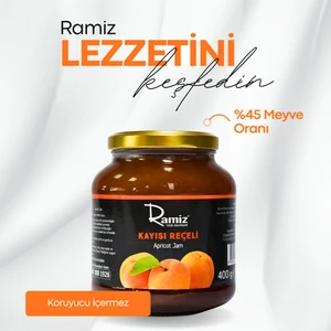 Katkısız Kayısı Reçeli 380 gr