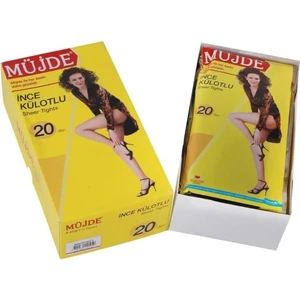 Ince Külotlu Çorap 6'lı Paket