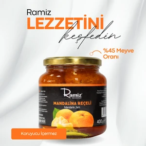 Katkısız Mandalina Reçeli 380 gr