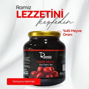 Katkısız Vişne Reçeli 380 gr