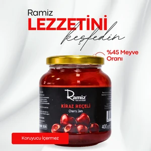 Katkısız Kiraz Reçeli 380 gr