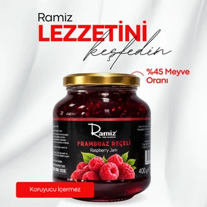 Katkısız Frambuaz Reçeli 380 gr