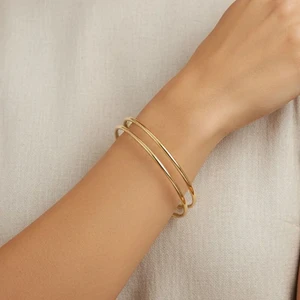 Xuping Jewelry Silindir Ajda Bilezik